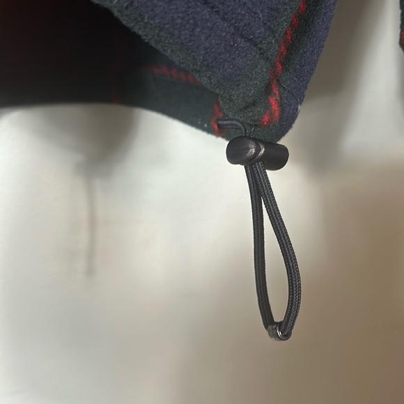 Vintage 90's Ralph Lauren Plaid Full Zip Fleece Unisex Jacket Petite M - Picture 14 of 14